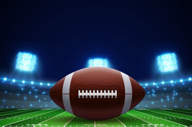 626x417 American Football Field Eps 10 Vector Premium Download