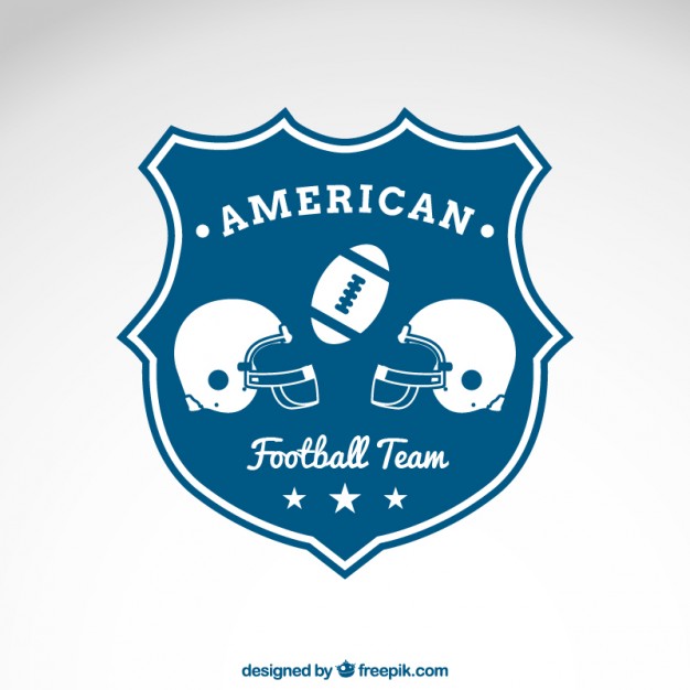 626x626 American Football Team Emblem Vector Free Download