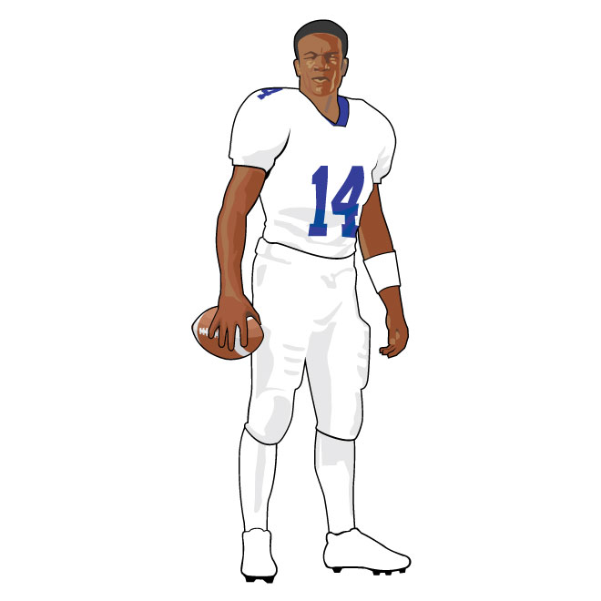 660x660 Nfl Player Vector Free Vectors Ui Download