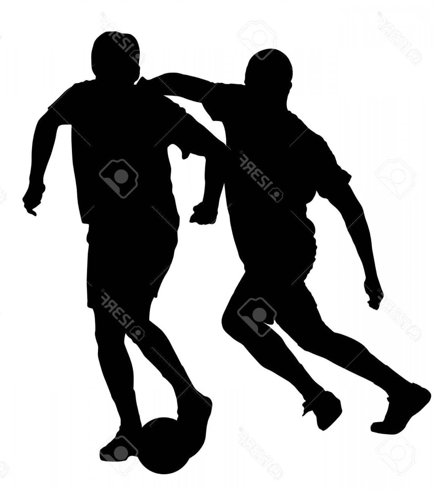 1388x1560 American Football Players Vector Id Silhouette Outline Arenawp