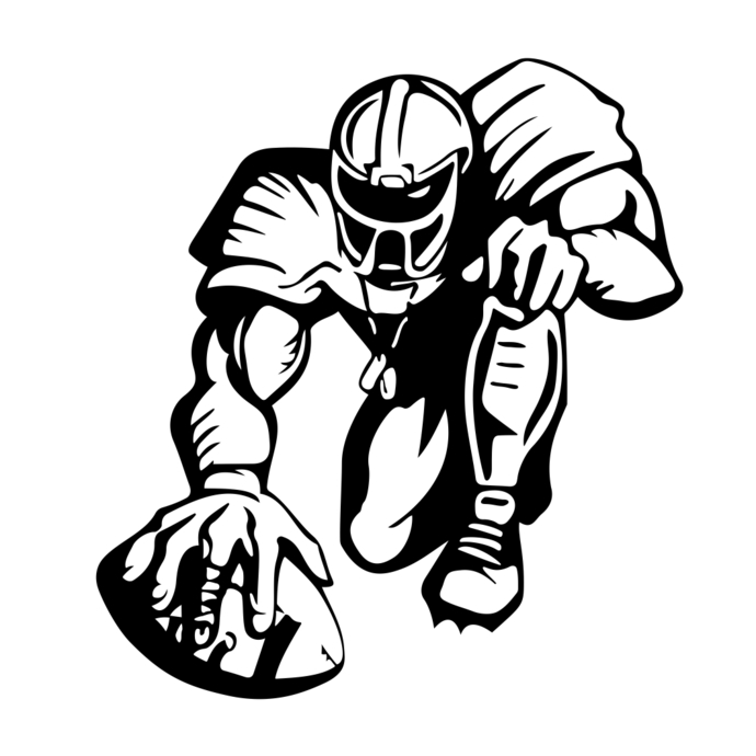 690x690 American Football Sports Graphics Design Svg By Vectordesign On Zibbet