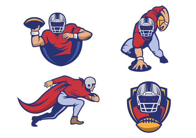 632x443 Free American Football Logo Vector Free Vector Download 422753