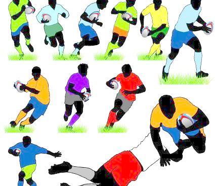 425x367 American Football Silhouette Vector Free Download Eps Files