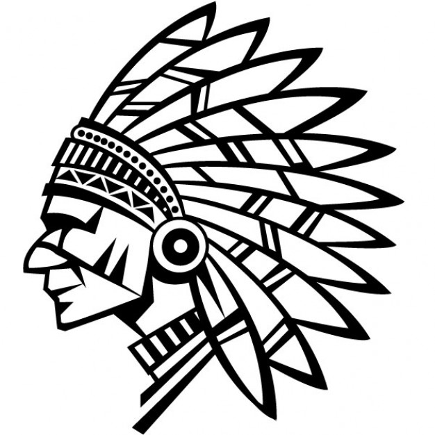 626x626 American Indian Chief Vector Illustration Vector Free Download