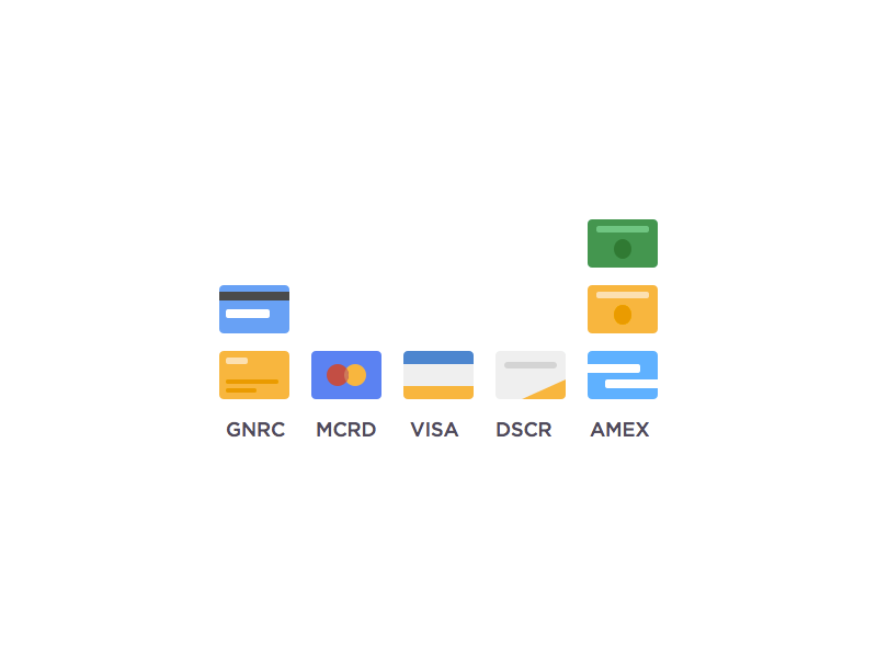 800x600 Vector Credit Cards Sketch Freebie