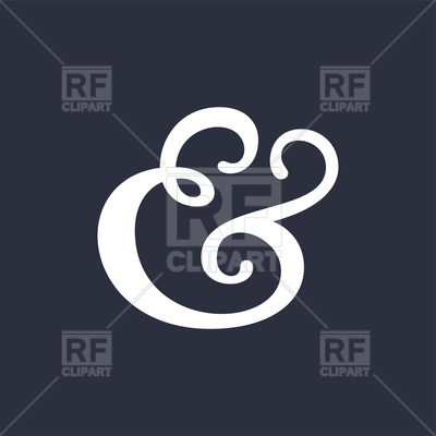 400x400 Elegant Custom Ampersand Vector Image Vector Artwork Of Design
