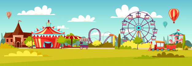 626x216 Amusement Park Vectors, Photos And Psd Files Free Download
