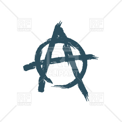 400x400 Anarchy Sign Vector Image Vector Artwork Of Signs, Symbols, Maps