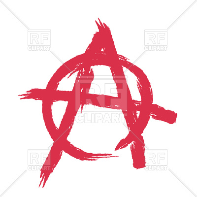 400x400 Anarchy Sign Isolated Vector Image Vector Artwork Of Signs