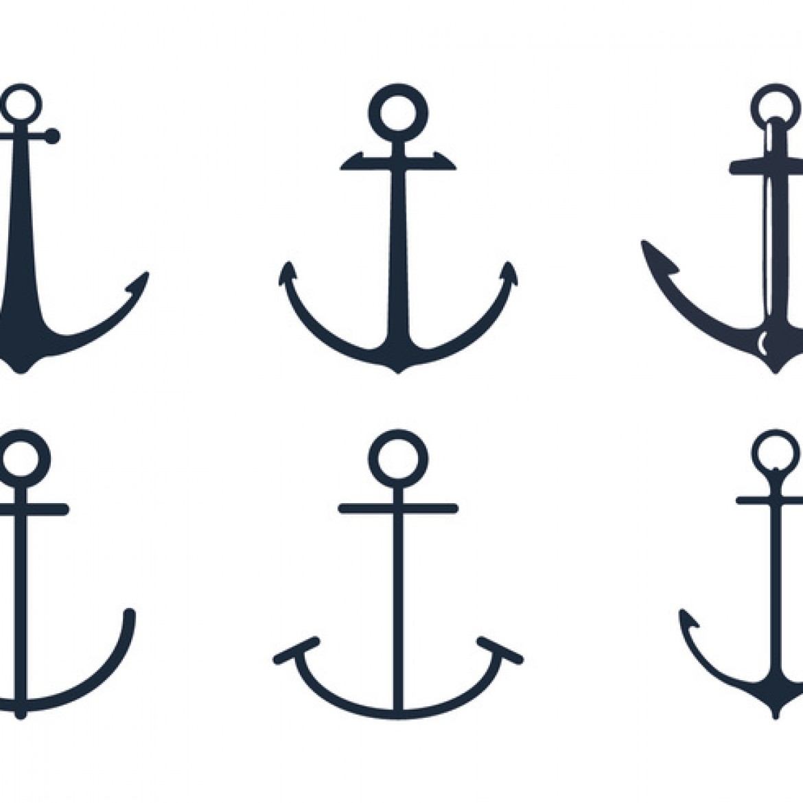1170x1170 Anchor Tattoo Vector Images