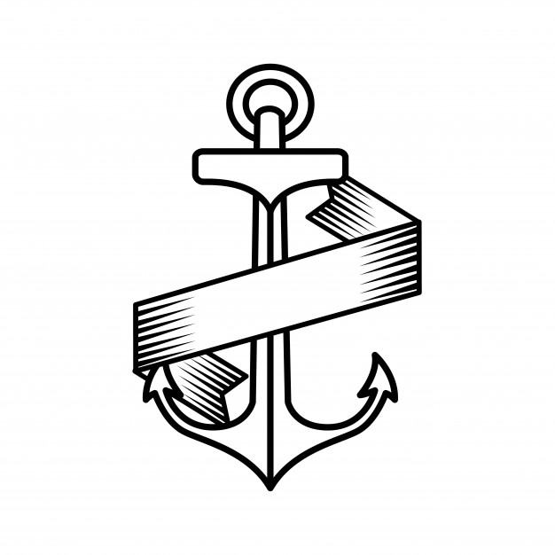 Anchor Tattoo Vector at GetDrawings | Free download