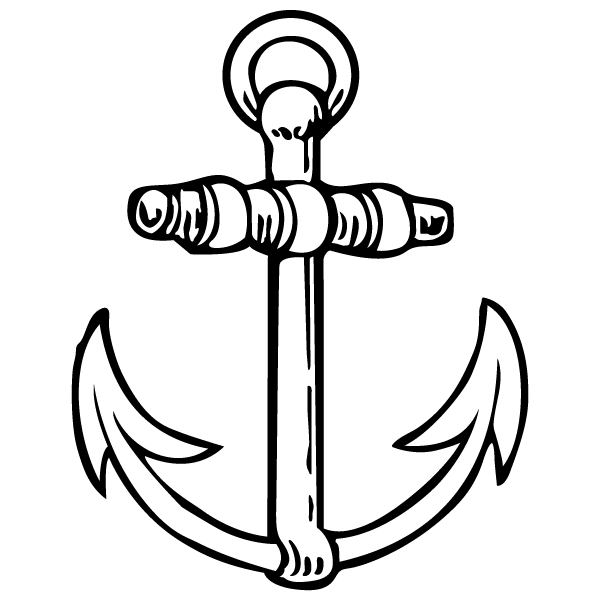 600x600 Anchor Vector Image 123freevectors