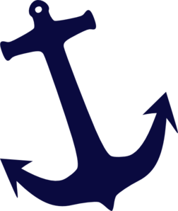 252x298 Tilt Navy Anchor Clip Art