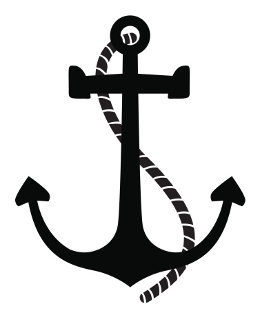 Anchor With Rope Vector at GetDrawings | Free download