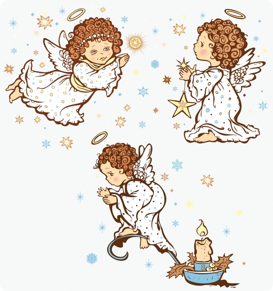 564x600 Vector Cartoon Angel Halo Free Vector In Encapsulated Postscript