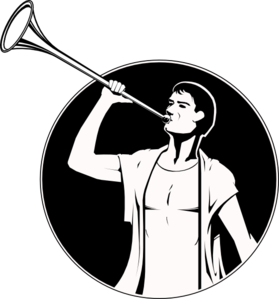 279x299 Angel Moroni Clip Art