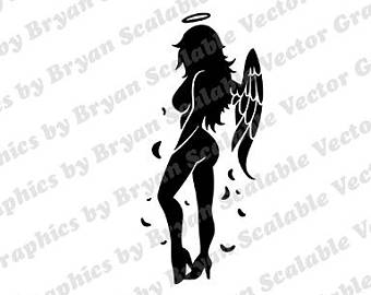 340x270 Angel Svg Etsy