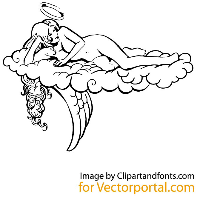 660x660 Vector Free Download Angel