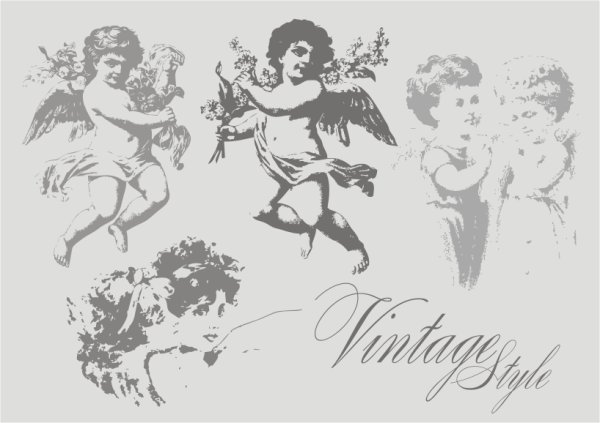 600x423 Free Vintage Angel Psd Files, Vectors Amp Graphics