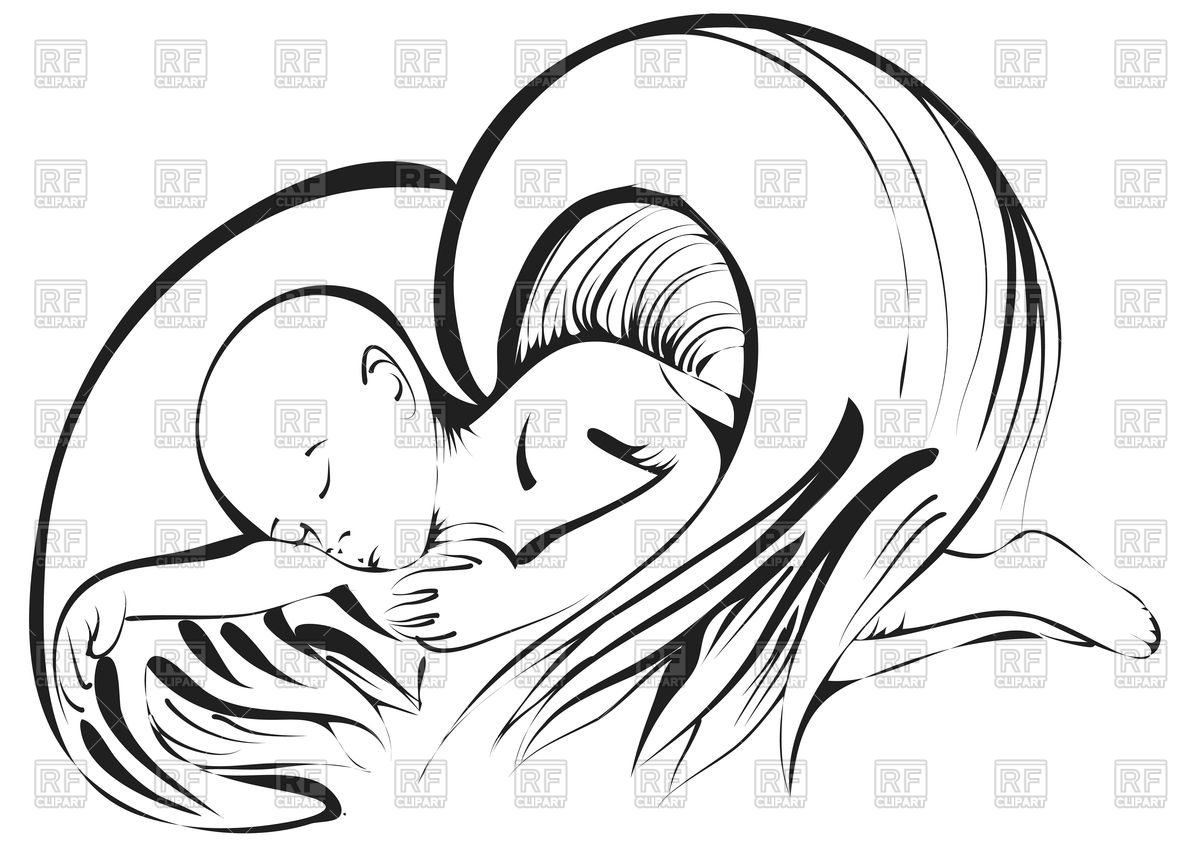 1200x849 Angel Baby With Wings Isolated On White Background Vector Image