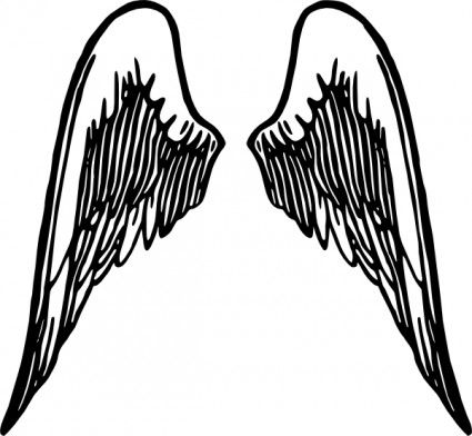 425x392 Free Angel Wing Vector Art Free Vector For Free Download (About 23