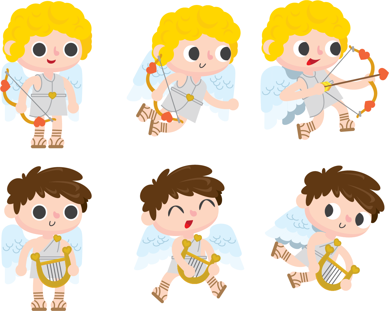 1342x1071 Cupido Vector