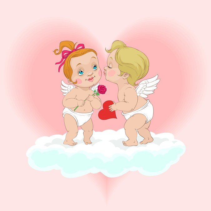 676x676 Free Cute Little Angel Psd Files, Vectors Amp Graphics