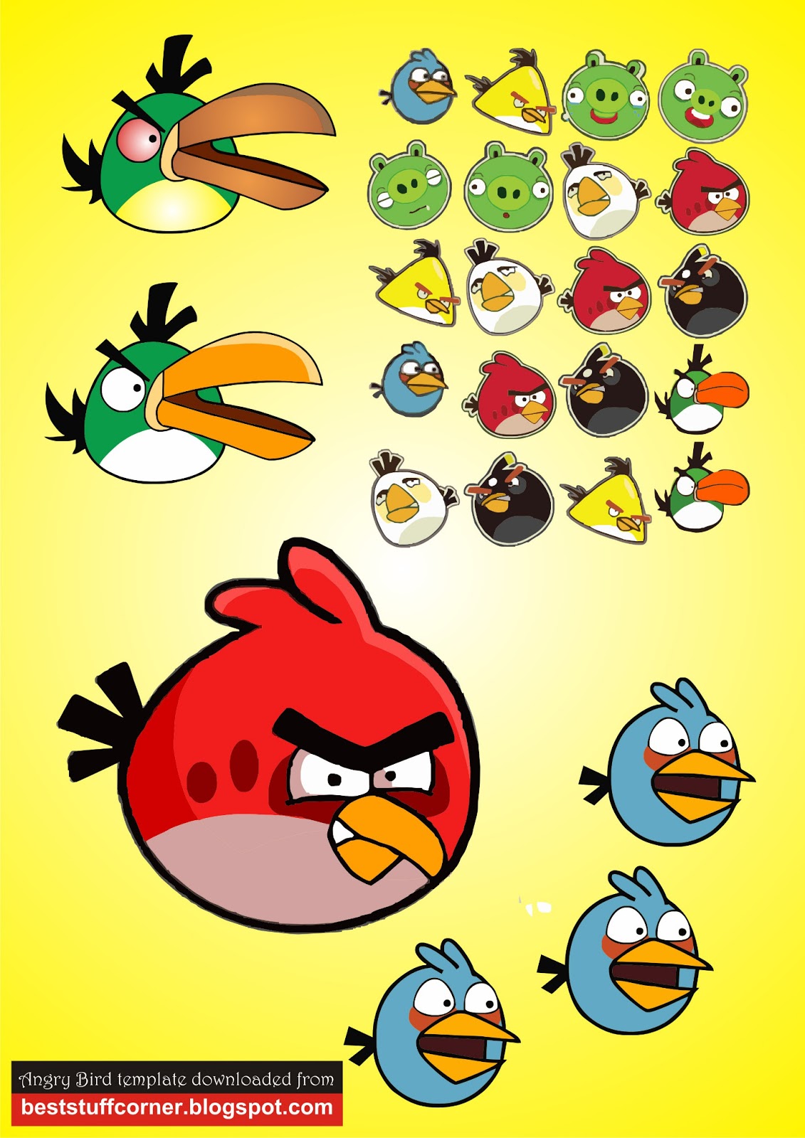 Angry Birds Background Vector at GetDrawings | Free download