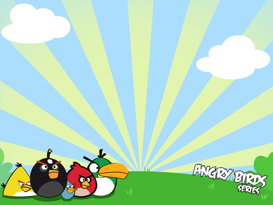 900x675 Angry Bird Powerpoint Templates