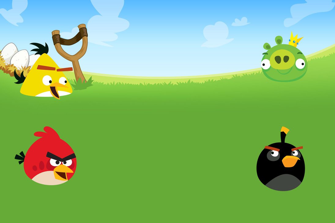 Angry Birds Background Vector at GetDrawings | Free download