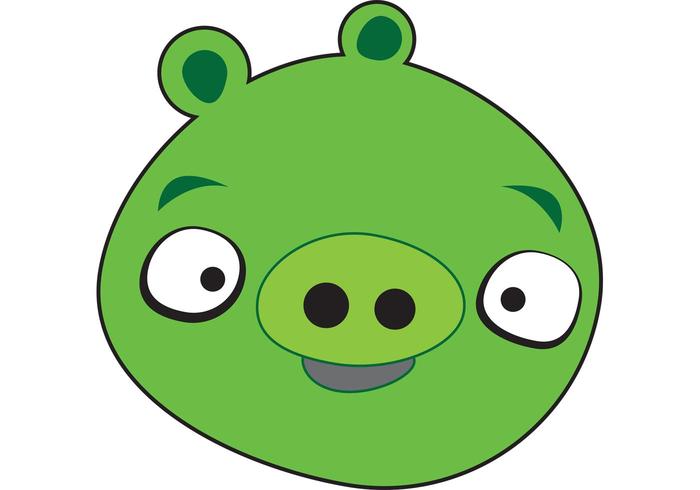 700x490 Angry Birds Pig Vector