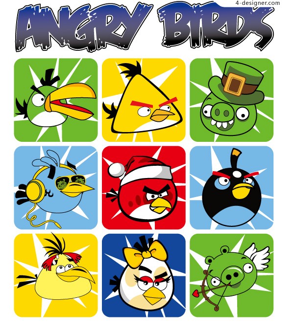 Angry Birds Vector at GetDrawings | Free download