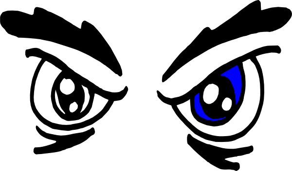 600x353 Angry Eyes Clip Art Vector Clip Art Online Royalty Free Public