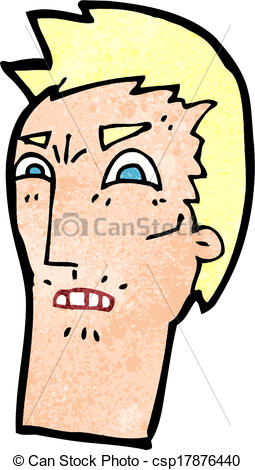 255x470 Cartoon Angry Face.