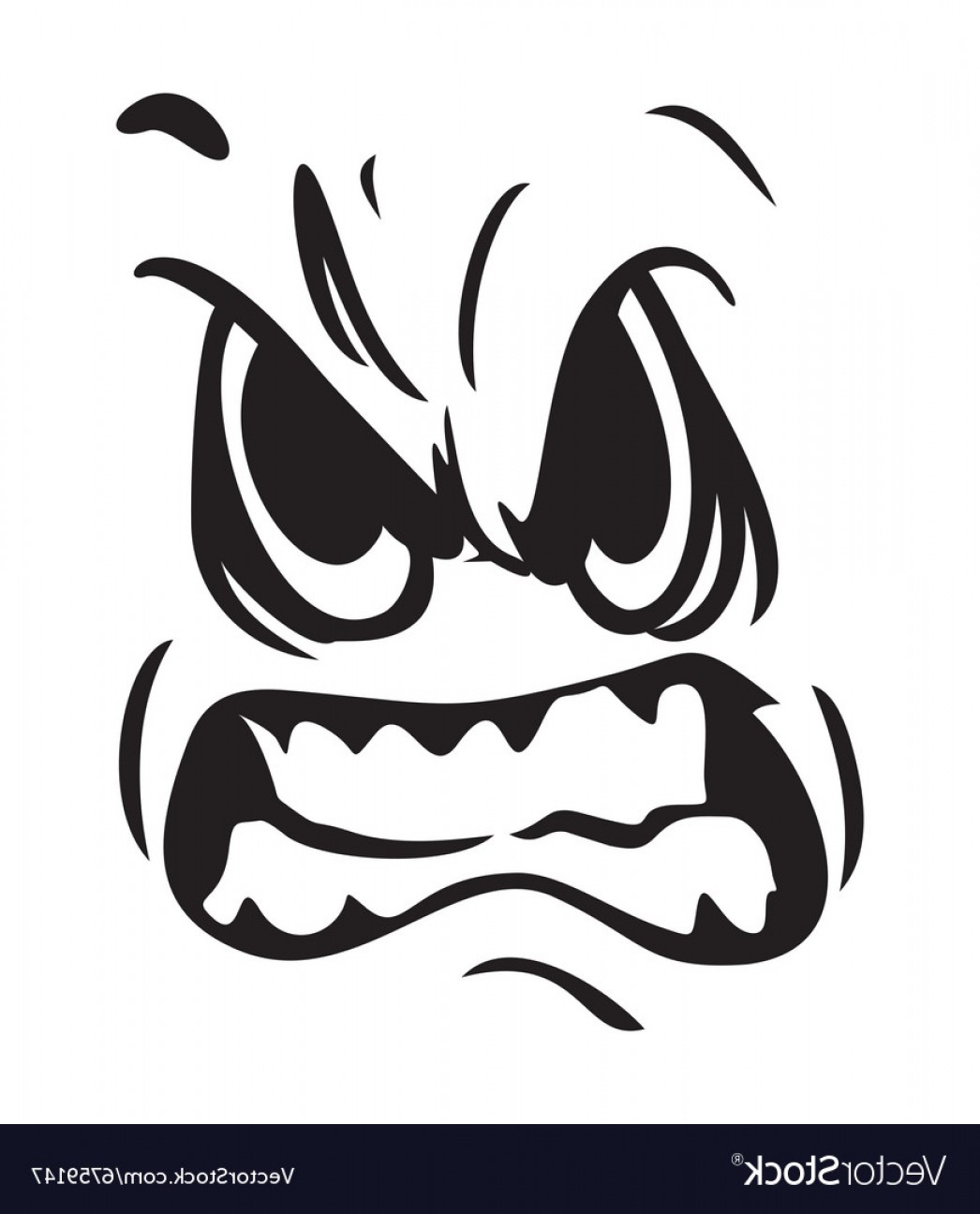 1046x1296 Angry Face Icon Resize Vector Shopatcloth