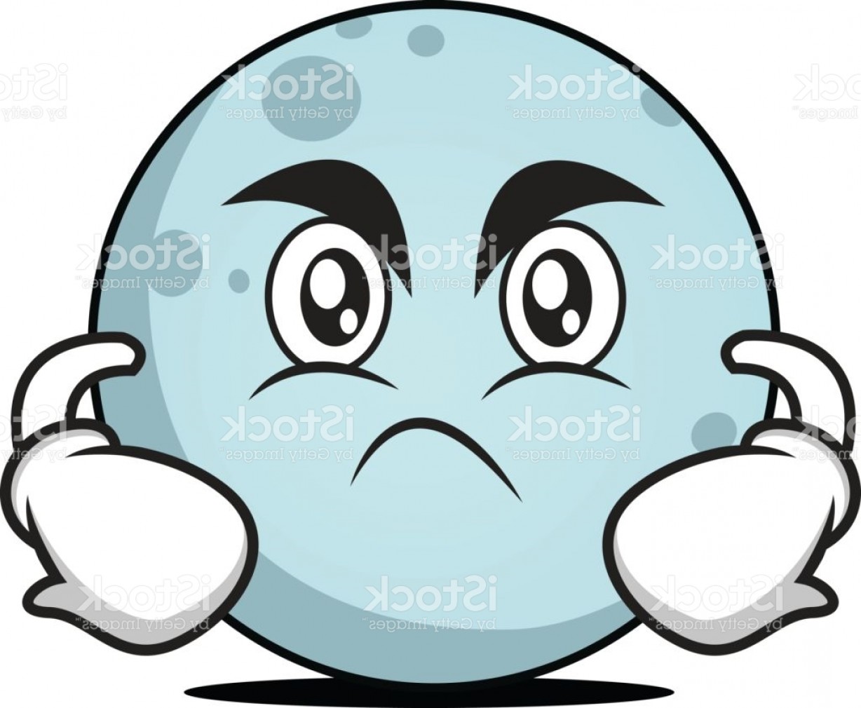 1228x1010 Angry Face Moon Cartoon Character Vector Illustration Gm Shopatcloth