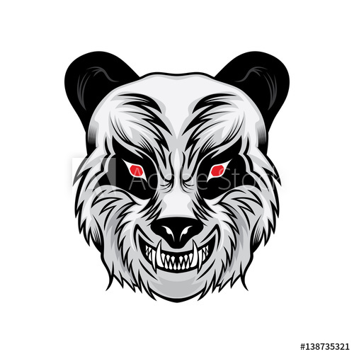 500x500 Angry Panda
