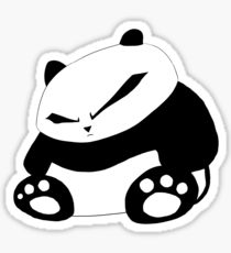 210x230 Angry Panda Stickers Redbubble