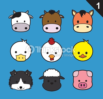 424x405 Cartoon Animal Faces Desktop Backgrounds