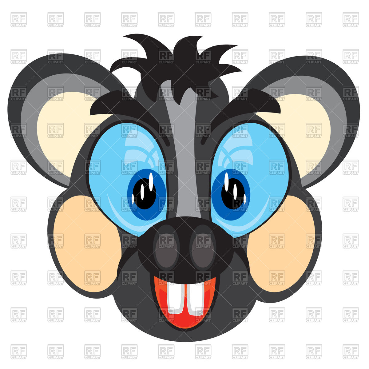 1200x1200 Cartoon Mouse Face Vector Image Vector Artwork Of Plants And