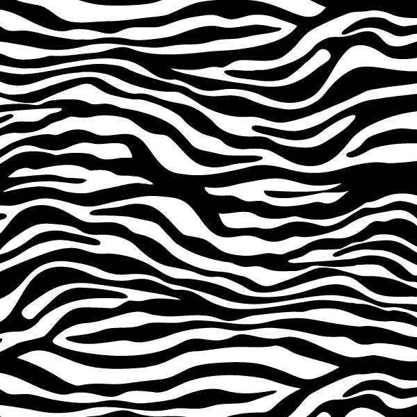 600x600 Zebra Print Vector Art 123freevectors