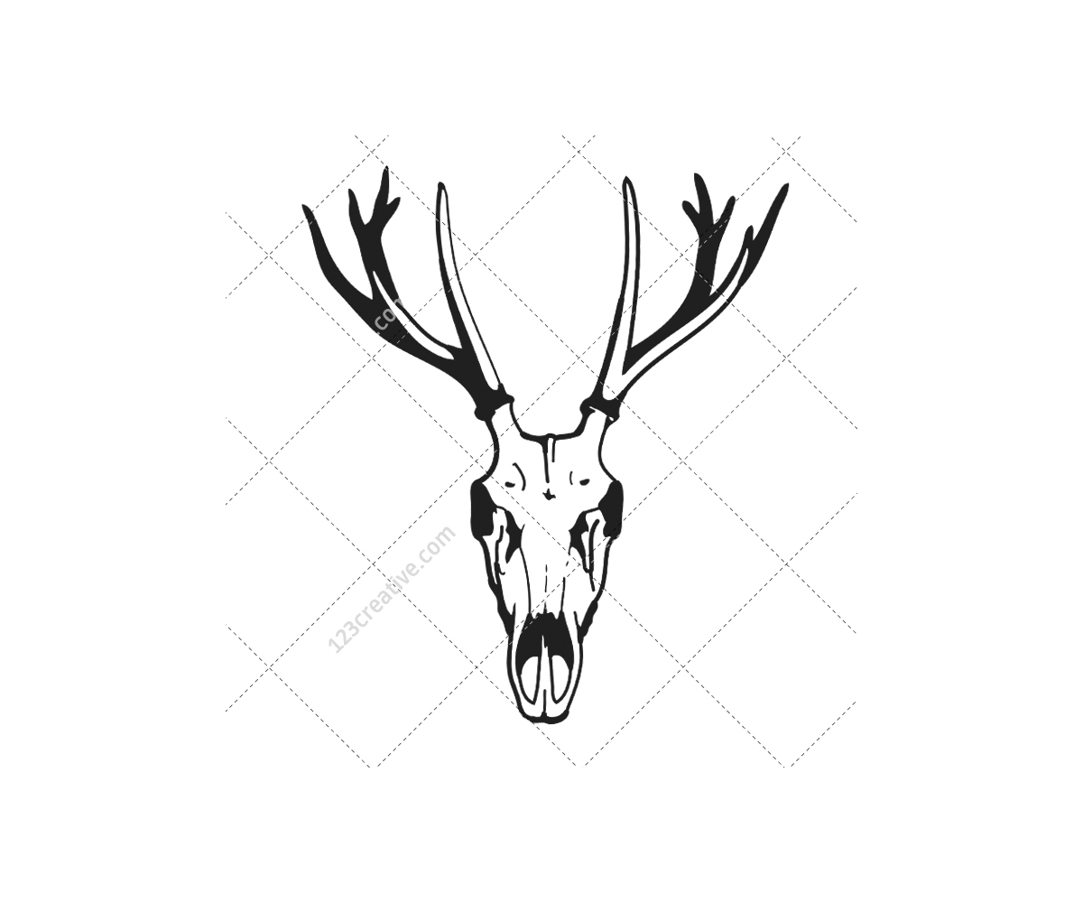 1200x1000 Human And Animal Skulls Vector Pack