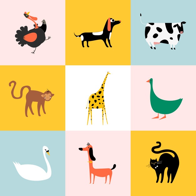 626x626 Animals Vectors, +71,200 Free Files In .ai, .eps Format