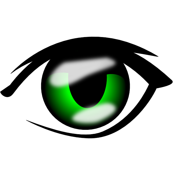 600x600 Anime Clipart Anime Eye