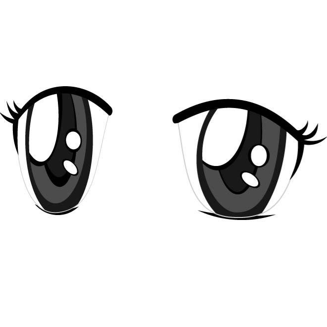 660x660 Free Anime Eyes Vector Image.eps Psd Files, Vectors Amp Graphics