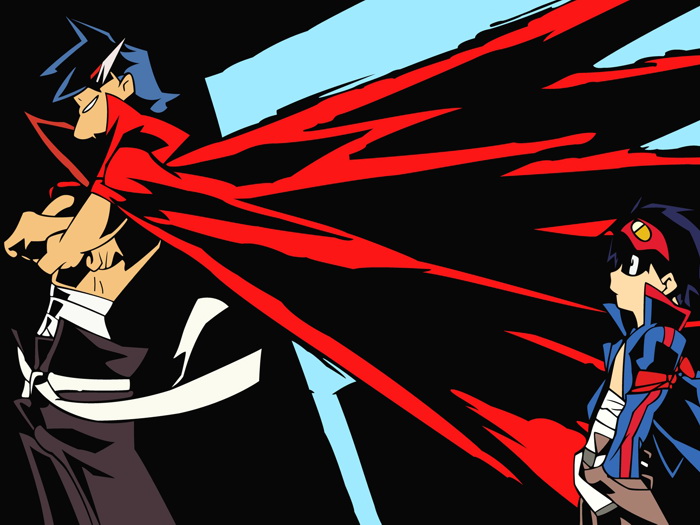 700x525 Tengen Toppa Gurren Lagann Vector Anime Manga Art Gigantic Print