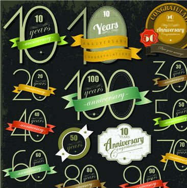 366x368 Anniversary Vectors Free Vector Download (399 Free Vector) For