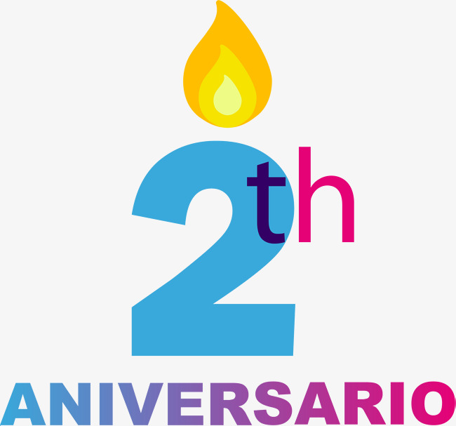 650x607 Creative 2 Anniversary Vector, Creative, 2nd Anniversary