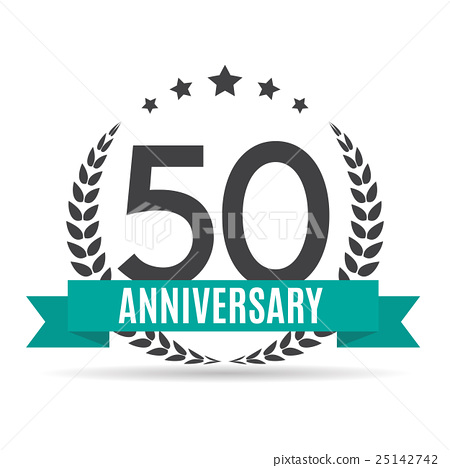 450x468 Template Logo 50 Years Anniversary Vector