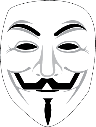 320x421 Anonymous Mask Vector By Furbydesign